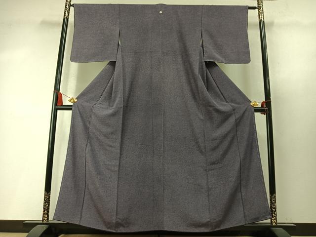平和屋着物●江戸小紋 鮫小紋柄　正絹　逸品　未使用　AABM8440fy
