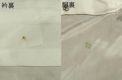 平和屋着物●本場結城紬　奥順織物謹製　証紙付き　ときがら茶色　正絹　逸品　AABM8473fy