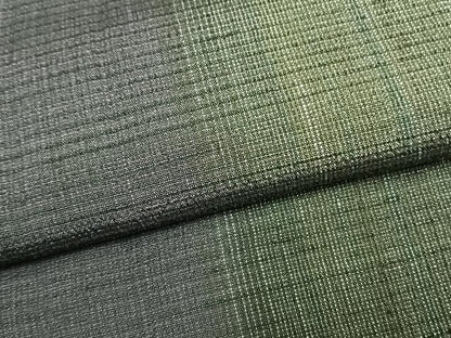 平和屋着物●上質な紬　間道　正絹　逸品　AABM8499fy
