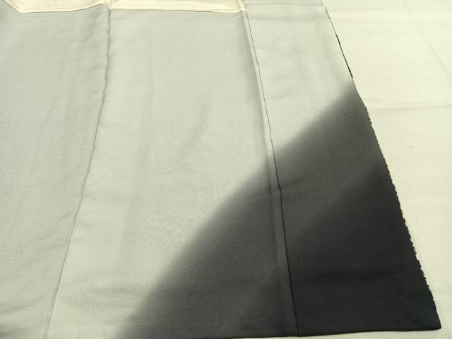 平和屋着物●中国三大刺繍 相良刺繍 訪問着 舞桜樹林文 おぼろ染め 重ね絞り 暈し染め 金通し地 やまと誂製 ロング丈 正絹 逸品 AABM8518fy