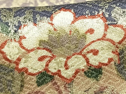 平和屋着物●訪問着　作家物　横段壁画文　金彩　正絹　逸品　AABM8539fy