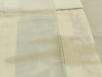 平和屋着物●豪華色留袖　寿光織　孔雀枝梅文　金糸　正絹　逸品　AABM8557fy