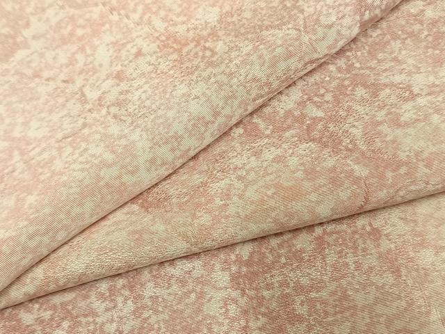 平和屋着物●上質な小紋　霞文　正絹　逸品　未使用　AABM8612fy