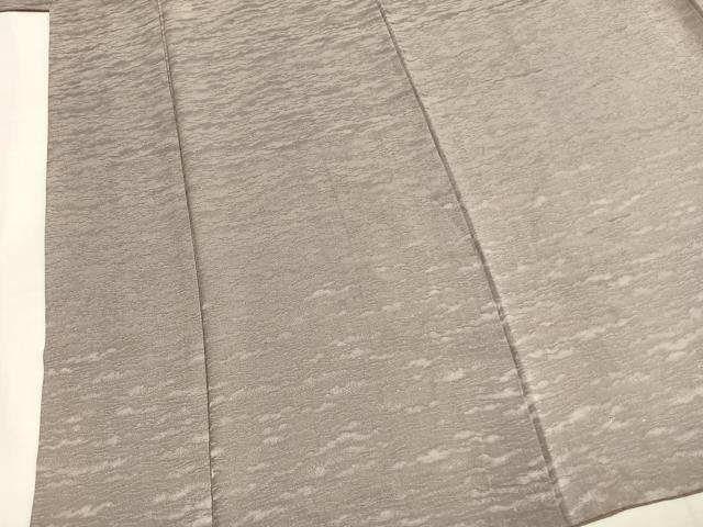 平和屋着物●上質な小紋　霞文　金彩　正絹　逸品　AABM8646fy