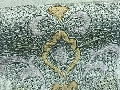 平和屋着物●中国三大刺繍　スワトウ刺繍　汕頭刺繍　総刺繍　訪問着　吉祥花鳥文　暈し染め　やまと誂製　正絹　逸品　AABM8656fy