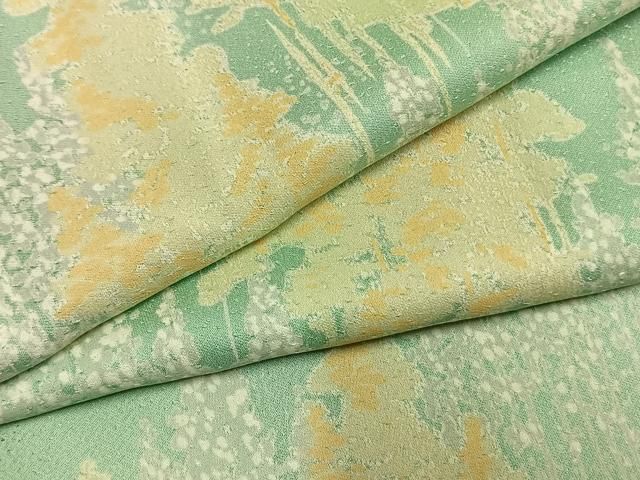 平和屋着物●上質な小紋　作家物　樹林文　正絹　逸品　AABM8673fy