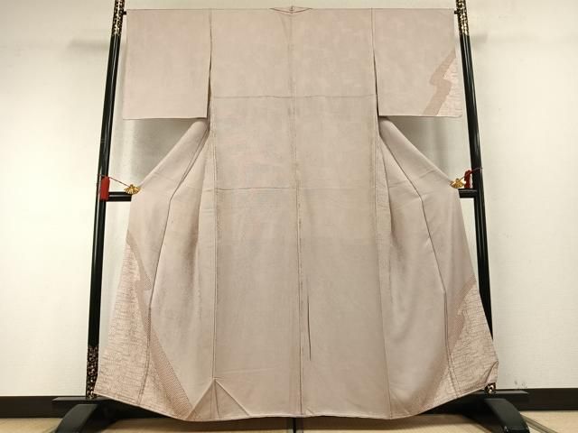 平和屋着物●訪問着　流水文　正絹　逸品　AABM8705fy