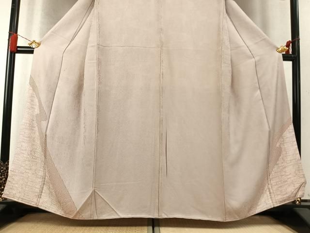 平和屋着物●訪問着　流水文　正絹　逸品　AABM8705fy