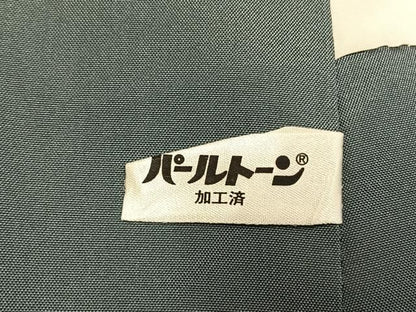 平和屋着物●本場大島紬　7マルキ　幾何学文様　正絹　逸品　AABM8744fy