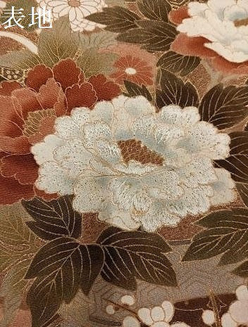 平和屋着物●豪華黒留袖　刺繍　花車文　金彩　仮絵羽　正絹　逸品　未使用　AABM8761ph