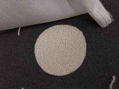 平和屋着物●豪華黒留袖　刺繍　花車文　金彩　仮絵羽　正絹　逸品　未使用　AABM8761ph