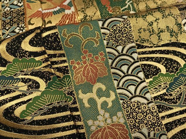 平和屋着物●豪華黒留袖　駒刺繍　鳳凰草花文　金彩　丹後ちりめん　仮絵羽　正絹　逸品　未使用　AABM8767ph
