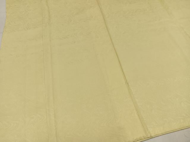 平和屋着物●上質な色無地　流水地紋　砥粉色　正絹　逸品　AABM8783ph