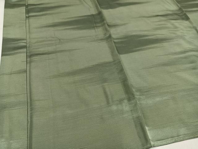平和屋着物●長襦袢　無双仕立て　霞地紋　岩井茶色　正絹　逸品　未使用　AABM8790ph