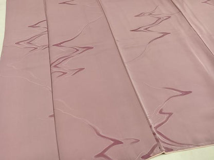 平和屋着物●上質な小紋　地紋起こし　霞文　正絹　逸品　未使用　AABM8803ph