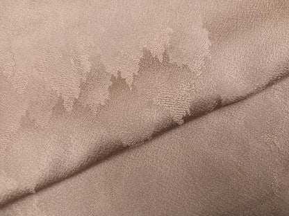 平和屋着物●上質な色無地　樹林地紋　梅染色　正絹　逸品　未使用　AABM8812ph