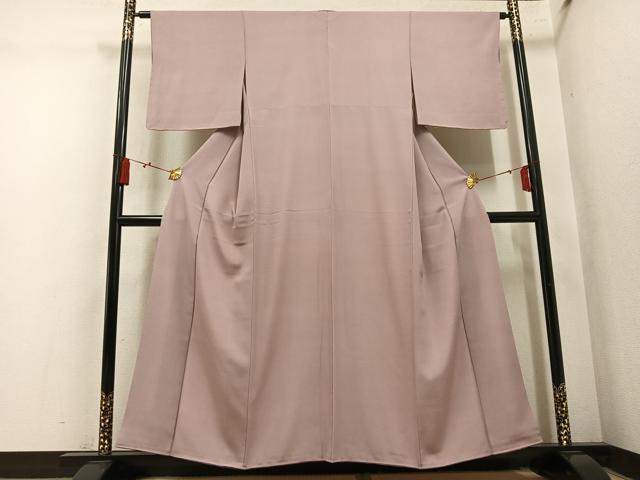 平和屋着物●江戸小紋　極小鮫小紋柄　正絹　逸品　AABM8830ph