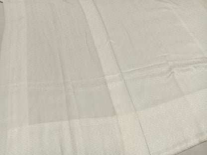 平和屋着物●長襦袢　無双仕立て　紗綾形地紋　東武百貨店扱い　正絹　逸品　AABM8837ph