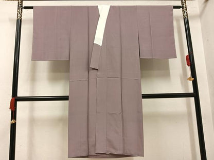 平和屋着物●長襦袢　無双仕立て　縞　正絹　逸品　AABM8839ph