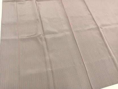 平和屋着物●長襦袢　無双仕立て　縞　正絹　逸品　AABM8839ph