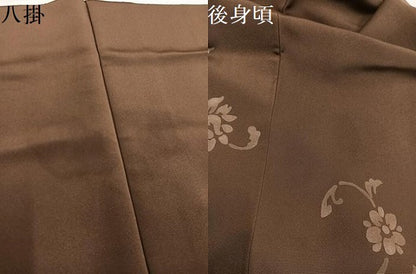 平和屋着物●訪問着　ろうけつ染め　花唐草文　正絹　逸品　AABM8841ph