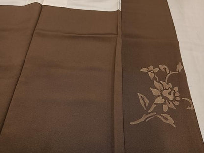 平和屋着物●訪問着　ろうけつ染め　花唐草文　正絹　逸品　AABM8841ph