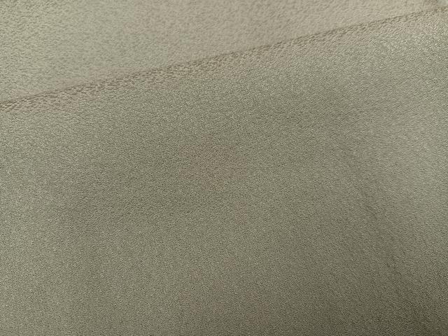平和屋着物●上質な色無地　利休茶色　正絹　逸品　未使用　AABM8879ph
