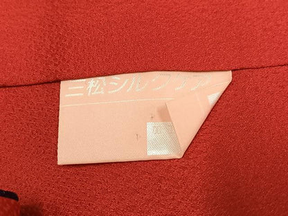 平和屋着物●豪華振袖　花車文　暈し染め　金彩　正絹　逸品　AABM8910ph