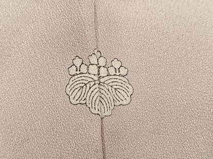 平和屋着物●本加賀友禅作家　金丸水明　色留袖　刺繍　破れ色紙草花文　暈し染め　金糸　正絹　逸品　AABM8918ph