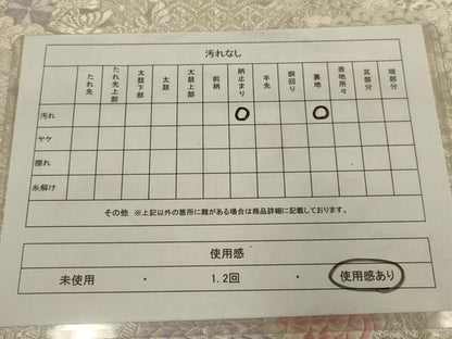 平和屋着物◎六通柄袋帯　唐織　草花文　銀糸　正絹　逸品　AABM9097ou