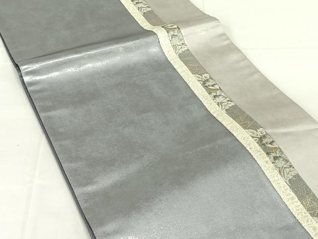 平和屋着物◎六通柄袋帯　花間道　金銀糸　正絹　逸品　AABM9231dk