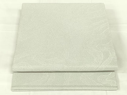 平和屋着物◎両面　全通柄袋帯　流水文　銀糸　正絹　逸品　AABM9777dk