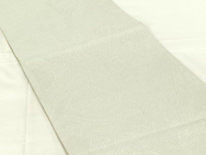 平和屋着物◎両面　全通柄袋帯　流水文　銀糸　正絹　逸品　AABM9777dk