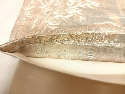 平和屋着物◎六通柄袋帯　京洛錦　二重引箔　金銀糸　正絹　逸品　AABM9809yx