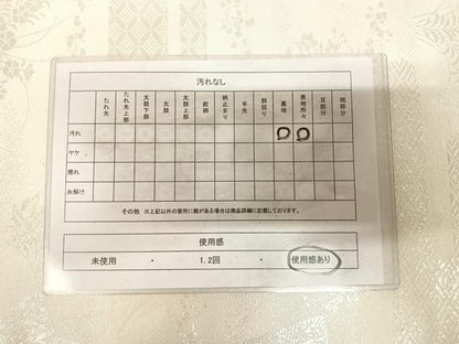 平和屋着物◎太鼓柄袋帯　唐織　扇面取り三十六歌仙図　プラチナ箔　正絹　逸品　AABM9810yx