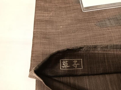 平和屋着物◎六通柄袋帯　草子　金糸　正絹　逸品　AABM9854yx