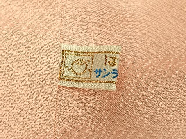 平和屋着物●訪問着　蘇州刺繍　総刺繍　御所車檜扇草花文　正絹　逸品　AABN0409ph