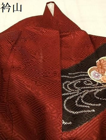 平和屋着物●豪華振袖　絞り　駒刺繍　草花文　金銀彩　京都きもの友禅扱い　正絹　逸品　AABN0410ph