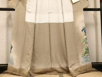 平和屋着物●本加賀友禅作家　西野進　色留袖　北アルプス　暈し染め　証紙付き　正絹　逸品　未使用　AABN0498ph