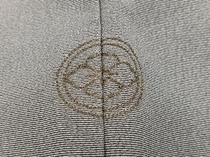 平和屋着物●訪問着　駒刺繍　草花文　暈し染め　金彩　正絹　逸品　AABN0513ph