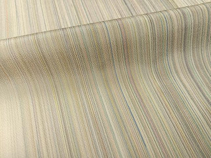 平和屋着物●やまだ織　訪問着　縞　ますいわ屋扱い　正絹　逸品　AABN0530ph