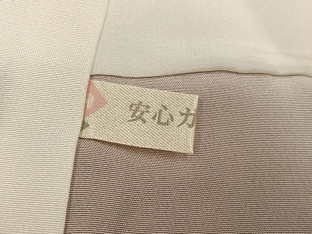 平和屋着物●上質な小紋　てんとう虫　ほたる暈し　金彩　鬼しぼ縮緬　正絹　逸品　AABN0532ph