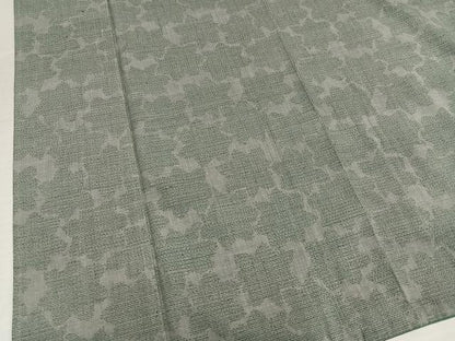 平和屋着物●本場結城紬　重要無形文化財　楓文　正絹　逸品　未使用　AABN0535ph
