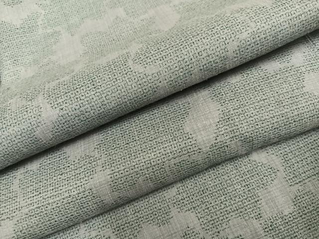 平和屋着物●本場結城紬　重要無形文化財　楓文　正絹　逸品　未使用　AABN0535ph