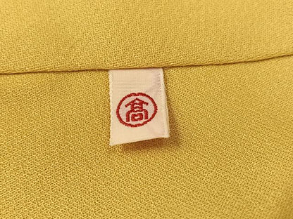 平和屋着物●創業460年・千總　訪問着　駒刺繍　吉祥草花文　暈し染め　金彩　高島屋扱い　正絹　逸品　AABN0550ph