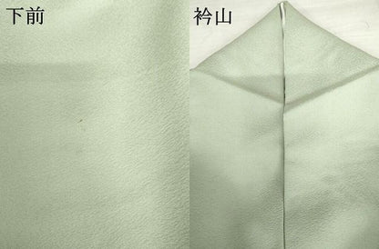 平和屋着物●中国三大刺繍　汕頭刺繍　スワトウ刺繍　相良刺繍　訪問着　鬘帯花文　さが美扱い　正絹　逸品　AABN0574cs