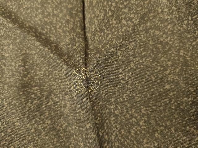 平和屋着物●訪問着　刺繍　花丸文　金彩　正絹　逸品　AABN0579cs