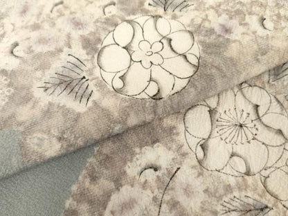 平和屋着物●訪問着　辻が花　絞り　正絹　逸品　AABN0597cs