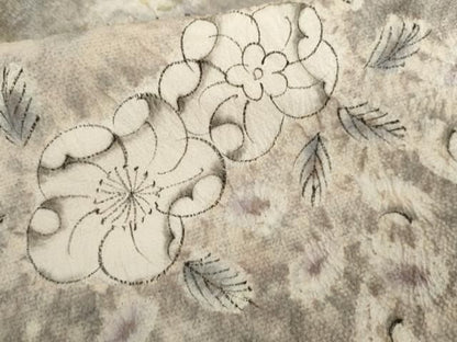 平和屋着物●訪問着　辻が花　絞り　正絹　逸品　AABN0597cs