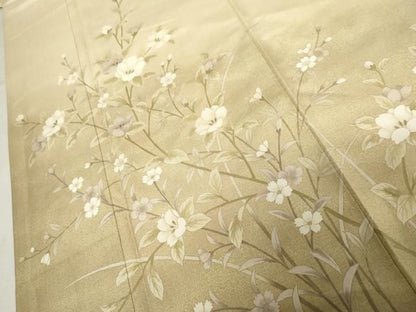 平和屋着物●本場大島紬　染大島　訪問着　作家物　彩の華　正絹　逸品　AABN0598cs